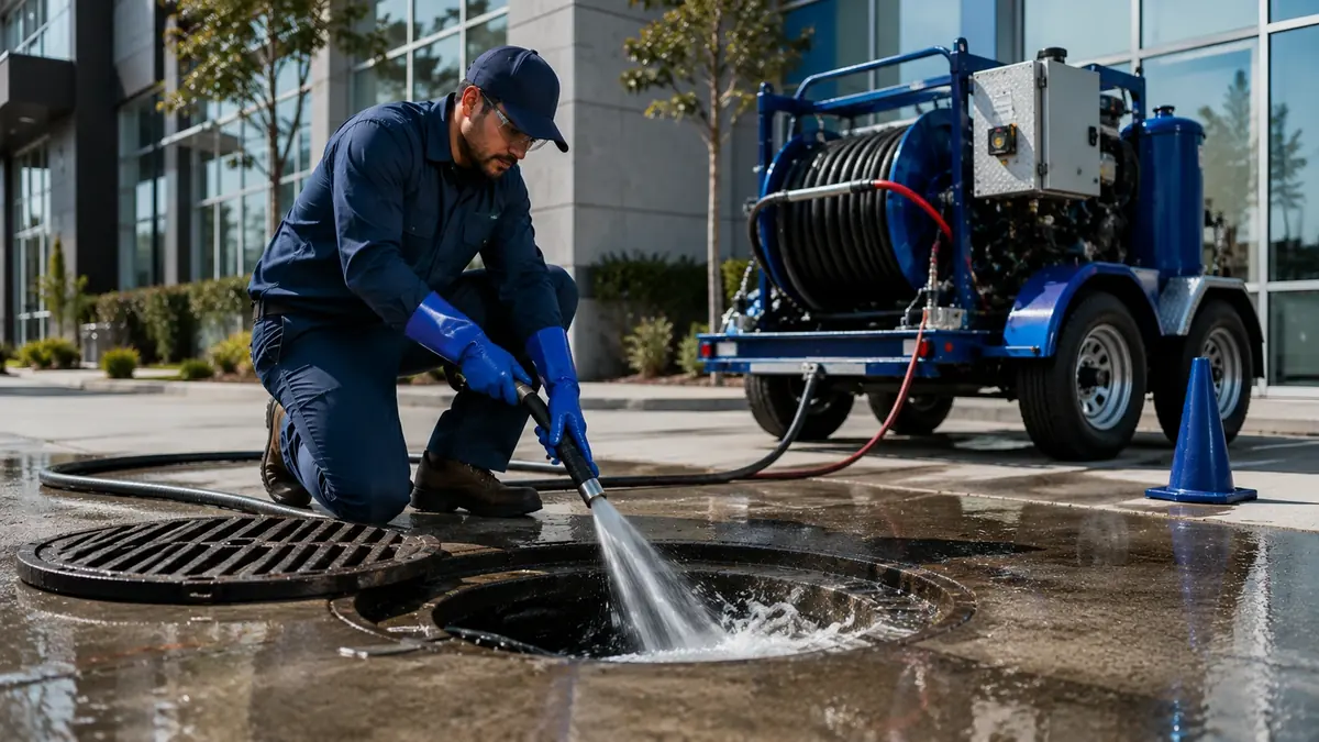 Commercial Hydro Jet Drain Cleaning in Grand Terrace